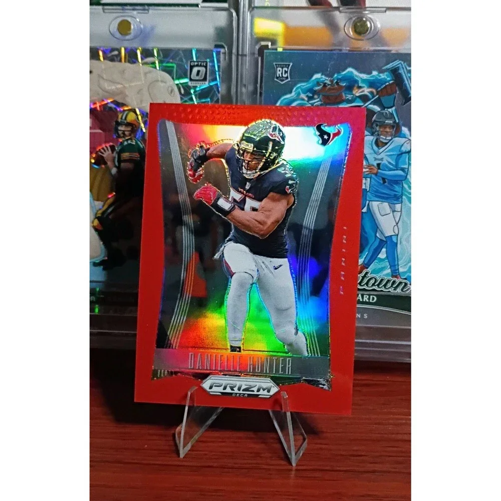 2024 Panini Prizm Deca - Danielle Hunter #126 Red Prizm 199/199 Bookend